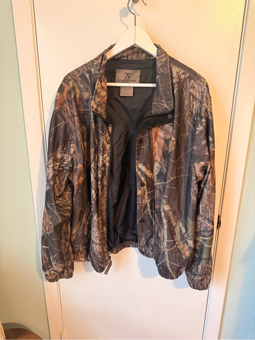 Men's Game Winner Camo Jacket - Brown/Green